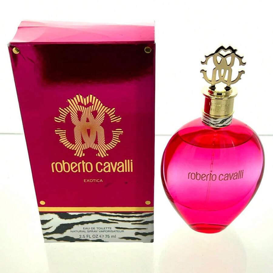 Roberto Cavalli Roberto Cavalli Exotica Eau De Toilette EDT Spray Women 2.5 Oz - New Damaged Box