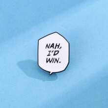 KHÔNG, TÔI SẼ THẮNG Ghim cài áo Anime tráng men Thời trang Trang trí Trâm cài Áo Túi Huy hiệu Trang sức Quà tặng 2025 Phong cách mới Ghim cho Quần áo Túi Charm Ba lô Cho Trường Học Phụ kiện Văn phòng Áo Sơ mi Áo khoác Giáng sinh Halloween Phụ kiện Thu Đông, Thích hợp cho Thanh thiếu niên, Thanh niên, Nam giới, Thường ngày, Ngoài trời, Thể thao, Kỳ nghỉ, Quà tặng tốt nghiệp, Sinh nhật, Trang phục hàng ngày Ghim quần áo Quà tặng Giáo viên dễ thương vui nhộn - trắng - Xem 4