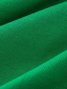 GIGOGOU 夏季薄款女士针织开衫透气短袖女士休闲T恤上衣 - 綠色 - 查看 9