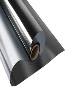 1Roll Reflective Window Film Mirror One Way Daytime Privacy Anti UV Static Cling Window Film Removable Decorative Screen Stickers Room Decor Home Decor Wall Decor Bathroom Decor Bedroom Decor Room Decoration Stuff Living Room Decor House Decor Home Decor Living Room Wall Art Wall Paper