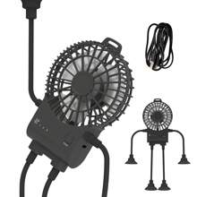 Mini ventilatore portatile, compatto ma potente, design carino, ventilatore personale palmare e da scrivania a 3 velocità con ventosa, ricaricabile USB, leggero, moda per ragazze/donne, ventilatore palmare estivo per uso interno/esterno, spiaggia, viaggio