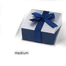 1pc Bowknot Jewelry Box With Magnetic Flip-Top Cover, Earrings Earrings Pendant Bead Storage Box - Magnetic Flip Cover Jewelry Box - View 15