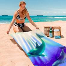 Toalla de playa, Suaves al Tacto, Hermosos Diseños, 70x140 cm Para Usar en la Playa, en tu Hogar, en Día de Campo. 1 Pieza al Azar - Un Hermoso Regalo. Colores Y Diseños al Azar. - Multicolor - Ver 12