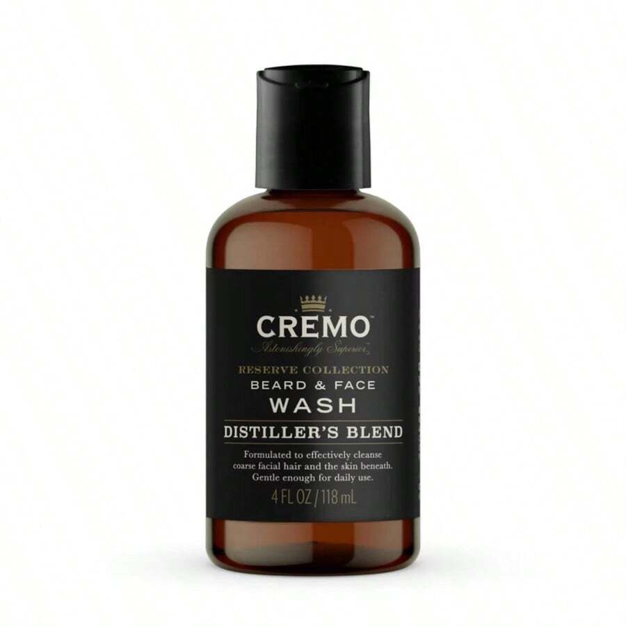 Lavado de barba y rostro Cremo Distiller's Blend (Colección Reserva) - 4 Onzas Fluidas - 1 - Ver 1