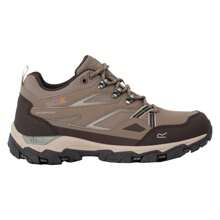 Regatta Womens/Ladies Holcombe III Low Walking Shoes (Walnut/White Pepper) - 03 Light Brown - View 4