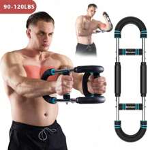 HONGQINRONG Trainer. Strengthen Chest And Arm Muscles Men's Fitness Trainer Detachable Portable Spring Resistance Home Fitness Equipment 3287