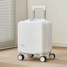 Maleta de viaje con ruedas de 14 pulgadas, ligera y de alta calidad, con ruedas de 360 grados, candado de combinación, adecuada para hombres, fotografía y viajes al aire libre