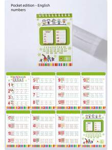 Kids Handwriting Practice Exercise Books, Early Education Tracing Writing Workbooks, Erasable, English, Cross-Border Wholesale Source