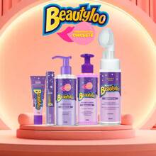 Beautyloo Line Combo Kit Moisturizing Mousse Soap Gloss Bubble Gum Scent Face Beautiful - Mùi nho - Xem 1