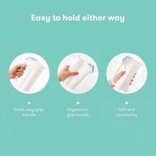 Frida Baby Control The Flow Bath Rinse Cup, Tear Free Rinser To Wash Hair And Body With Easy Grip Handle And Removable Rain Shower, Made In USA - 1 - View 6