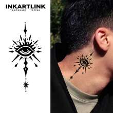 INKARTLINK INKARTLINK Revolutionary Tattoo Technology, Semi-Permanent Tattoo, Eye Tattoo, Realistic Tattoo, Moving Tattoo, Temporary Tattoo, Waterproof, Authentic Tattoo Look, Niche Design Tattoo, Fruit Juice Tattoo, Plant Tattoo
