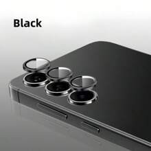 4 Sets Of Mixed-Color Compatible With Samsung Galaxy S25 S23 S22 Ultra S25 S24 Plus S23+S24 Ultra S23 Ultra S25 Ultra Camera Lens Protective Film, Ultra HD 9H Reinforced Glass And Metal Separate Ring Cover, Easy To Install, Scratch-Proof, Suitable For Housing +1pc Storage Box.