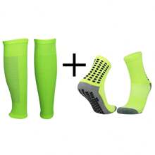2pcs/Set Knee-High Professional Soccer Socks, Lightweight Breathable Terry Lining & Non-Slip Grip - Multicolor - View 16