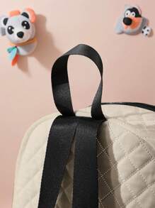 1 szt. spersonalizowany plecak dla dzieci/młodzieży w kształcie rombu z małym lwem, odpowiedni do personalizacji Twojego wyjątkowego projektu, świetny pomysł na prezent z nadrukiem własnego imienia lub prezentem dla rodzeństwa/kolegów z klasy, wielofunkcyjny, ozdobny, z literą, stylowy, nowoczesny, kolorowy, uroczy, uroczy, swobodny, niestandardowy, spersonalizowany, wyjątkowy, spersonalizowany, idealny prezent dla niego, idealny prezent dla niej