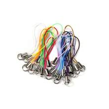 20/50/100 件装涤纶绳带跳环挂绳用于制作钥匙扣 DIY 工艺品吊坠手工珠宝制作 - 掛繩 - 查看 1