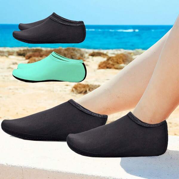 Unisex Anti-Slip Diving Socks, Quick-Dry Snorkeling Socks, Beach Socks, Sports Quick-Dry Diving Socks For Men And Women, Adult Beach Socks, Barefoot Water Sports Shoes, Comfortable And Well-Fitting For Both Genders.