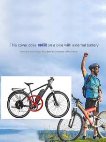 Battery Protection Cover For Electric Bicycles Battery Protection Box For Electric Bicycles Waterproof And Dustproof Neoprene Bicycle Warm Cover Is Suitable For Electric Bicycles