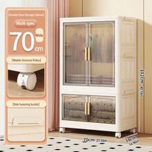 5/4/3/2/1 Layer Closet Organization And Storage Storage Organizer Closet Organizer Shoe Rack Makeup Organizer Clothes Organizer Storage Cabinet Dresser For Bedroom Drawer Organiser Room Storage - Transparent - View 8