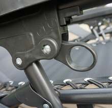 Gr8 Garden 2 X Zero Gravity Reclining Garden Chair Sun Beach Lounger Recliner Outdoor Black - Black - View 3