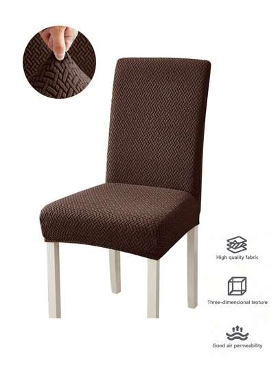 1 pieza/4 piezas/6 piezas Funda de silla en forma de L de unicolor y patrón abstracto, artículos para el hogar, elástica a prueba de polvo, estilo nórdico moderno, minimalista versátil, de una sola pieza, funda para taburete, resistente al desgaste y antifouling, funda para silla, adecuada para sala de estar, comedor, dormitorio, decoración del hogar