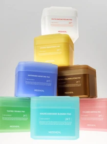 Mediheal 爽膚墊 100 片（7 種類型、積雪草苷膠原蛋白等） - Phyto Enzyme Pad - 查看 2
