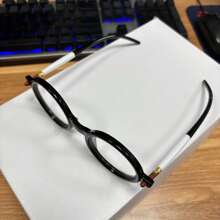 1 para okularów z okrągłą oprawką w dużym rozmiarze