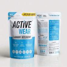 New Active Wear Laundry Detergent & Soak - Formulated For Sweat And Workout Clothes - Natural Performance Concentrate Enzyme Booster Deodorizer - Powder Wash For Activewear Gym Apparel (90 Loads)… - 預設 - 查看 6