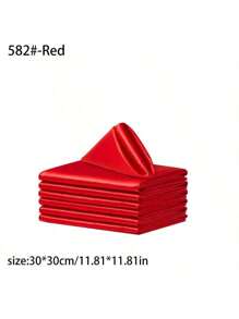 4pcs/6pcs Handmade Cloth Napkins Set Of Dusty Pink Linen Napkins Rustic Dinner Napkins Bulk For Wedding Party Baby Showerbaby Shower Family Decorations Gifts - Multicolor - View 20