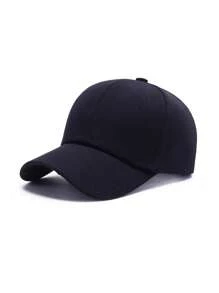 1 Pc Solid Color Baseball Cap Man Breathable Head Size Sun Hats Male Outdoor Sport Visor Cap