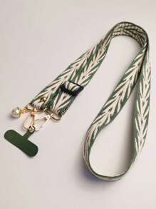 1pc Long Woven Rope Crossbody Strap With Pearl Pendant, Women Fashion Braided Phone Lanyard, Necklace Strap For Outdoor Travel Phone Protection Gifts For Mother, Family, Friends, Birthday, Holiday Phone Charm, Phone Chain - Multicolor - View 18