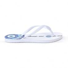 Women's Customized Flip-Flop Sandal With Original Print - Mắt ác - Xem 5