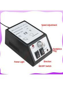 Electric Nail Grinder, Gel Cuticle Remover, Professional Nail Drill Kit, Nail File, Polishing Tools - EU C Type Plug(220-240V) - View 4