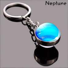 1 Peça/Conjunto de 9 Peças Chaveiro de Bola de Vidro de Dois Lados com Tema do Sistema Solar, Presentes com Tema de Planeta (Terra/Saturno/Marte/Mercúrio/Júpiter), Adequado para Pequenos Presentes Criativos de Festival, Acessórios de Carro, Encantos de Bolsa, Mochilas Escolares, Gótico Fofo Y2k