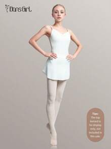 DonsGirl 1 pieza Falda de ballet de dobladillo curvo para levantamiento de glúteos para mujer