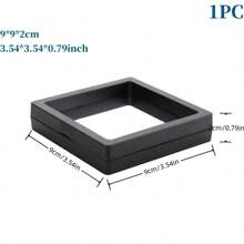 1/5/10 Przenośne pudełko ekspozycyjne na biżuterię, odpowiednie na naszyjniki, bransoletki, kolczyki, pierścionki - wielofunkcyjne pudełko wiszące o wysokiej elastyczności do przechowywania i kolekcjonowania akcesoriów - antyoksydacyjny przezroczysty materiał PS Wyświetlacz Produkcja biżuterii Wyświetlacz i materiały opakowaniowe Organizator Pudełko do przechowywania Podróż