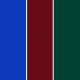 Azul / Caoba / Verde oscuro