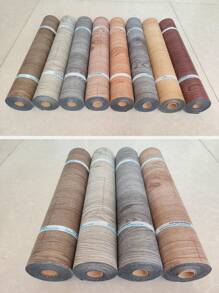 1 Roll Self Adhesive Floor Tiles, Peel And Stick Vinyl Flooring Roll For Quick And Budget-Friendly Room Makeover. Waterproof, Non-Slip Floor Vinyl For Bathroom, Bedroom, Kitchen, Wall & Home Decor. Easy DIY Wallpaper, Wall Stickers, Tile Stickers, Wall Art For Fast Renovation. - Multicolor - View 3
