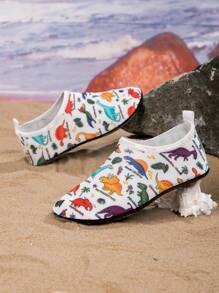 Girls Unicorn Design Fashion Casual Comfortable Wetsuit Water Shoes For Summer