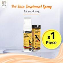 YISHEN Cassiel Pet-Pet Skin Sprays For Dogs & Cats - Nature Soothing Spray For Clean And Soft Skin, Reduces Itchy Scratching 324809 - 1 Bottle - View 2