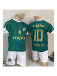 Conjunto Esportivo Infantil Para Meninos Time De Futebol PL-FC