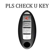 Vỏ chìa khóa TPU mềm bảo vệ chìa khóa cho chìa khóa 4 nút Nissan, tương thích với điều khiển từ xa thông minh Nissan Altima Sentra Maxima Rogue Armada Pathfinder Infiniti, Quà tặng, Vàng, Đen, Bạc - Một cỡ - Xem 7