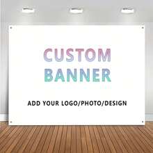 1 pieza Pancarta en blanco personalizable, versátil para diversas ocasiones y fiestas, decoración multiusos, disponible en varios tamaños, impresión gráfica, hogar y vida, ambiente navideño, recuerdos - Multicolor - Ver 11