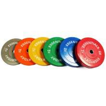 BalanceFrom  Bumper Plate Weight Plate, 45 Lbs Pair Color