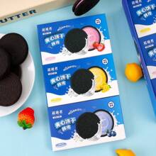 1pc/2pcs/4pcs Novelty Shaped Erasers - Cookie, Ramen, Chocolate, Ice Cream Designs, Pencil Erasers, Suitable For Office & School, Durable & Easy To Clean, Ideal For Students, Teachers, Daily Use, Back To School Gift, Memorabilia, Learning Competition Prize, School Office Supplies