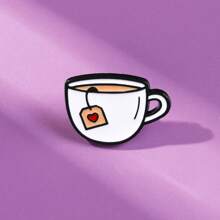 Love Tea Enamel Brooch Fashion Decorative Brooches Ornaments Lapel Bag Badges Jewelry Gifts 2025 New Style Pin For Clothes Bag Charm School Kpop Backpack Teacher Supplies Bag Charms Cute Office Accessories Shirts Jacket Christmas Halloween Autumn-Winter Accessories,Suitable For Teens, Youth,Men,Casual, Outdoor, Athletic, Vacation, Graduation Gifts, Birthday, Daily Wear Clothes Pin Funny Teacher Gifts - Multicolor - View 7