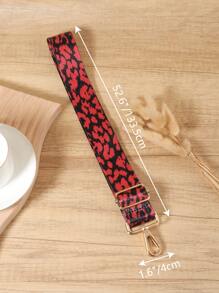 Fashion Embroidery Hand Wrapped Strap Adjustable Simple Adjustable Wide Strap Portable Shoulder Strap Multifunctional Shoulder Strap Leopard Print Cheetah Print - Multicolor - View 4