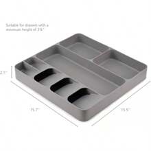 Jos.Eph Joseph DrawerStore Knife Organizer, Holds Up To 9 Knives, Kitchen Organization & Drawer Storage – Compact, - Flatware & Utensils - 查看 2