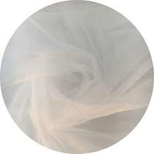 Tulle Fabric Bride Shine French Tulle 1.00 X 3.20 Meters Crystal Tulle - 白色 - 查看 2