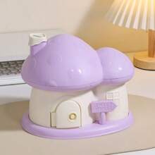 1 pieza Hucha con forma de casita de dibujos animados, muy atractiva y miniatura, decoración linda para la sala de estar