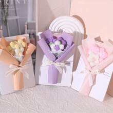 创意3D贺卡、迷你手工花束贺卡、可折叠卡片包，适合任何场合：母亲节、教师节、感恩节、情人节、手工礼品、生日、周年纪念、友谊、祝贺、朋友、节日以及一年中的任何时候。这是送给爱人的完美礼物，一定会给收礼人带来无限欢乐。返校季，学校用品